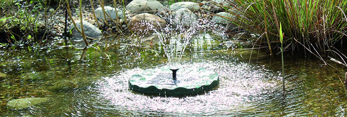 Solar Water Features